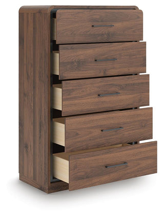 Fortlorn King Panel Bed, Dresser, Mirror and Chest