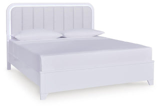 Jarlee Queen Upholstered Panel Bed