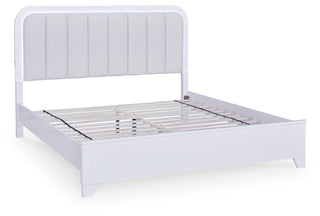 Jarlee Upholstered Panel Bed - King