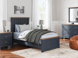 Landocken Panel Bed - Twin