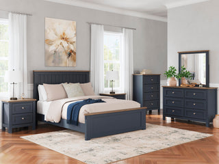 Landocken Panel Bed - Queen