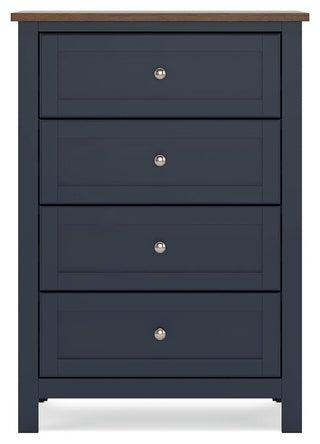 Landocken Twin Panel Bed, Chest and Nightstand