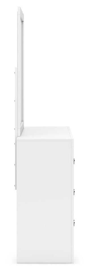 Binterglen King Panel Bed, Dresser, Mirror and Nightstand