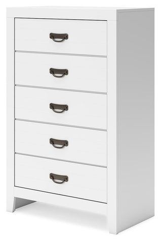 Binterglen King Panel Bed, Dresser, Chest and 2 Nightstands