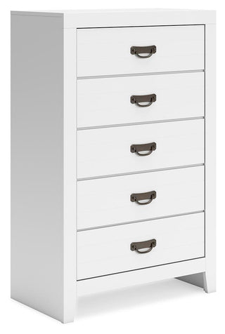 Binterglen Full Panel Bed, Dresser, Chest and Nightstand