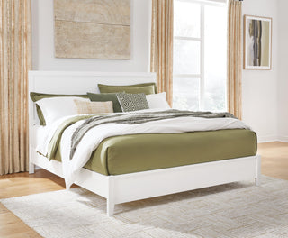 Binterglen King Panel Bed, Dresser, Mirror and Nightstand