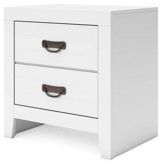 Binterglen Twin Panel Bed, Dresser, Mirror, Chest and 2 Nightstands