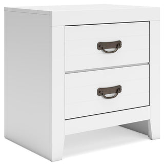 Binterglen Twin Panel Bed, Dresser, Mirror, Chest and 2 Nightstands