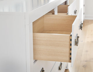 Binterglen King Panel Bed, Dresser, Mirror and Nightstand