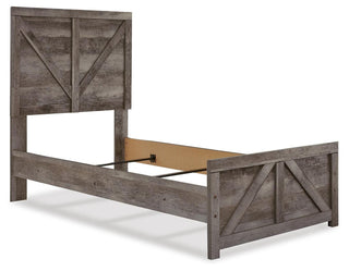Wynnlow Queen Crossbuck Panel Bed