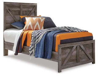 Wynnlow Crossbuck Panel Bed - Twin
