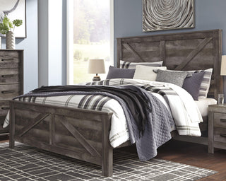 Wynnlow Crossbuck Panel Bed - King