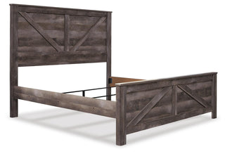 Wynnlow Crossbuck Panel Bed - King