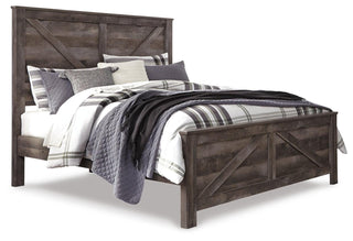 Wynnlow Queen Crossbuck Panel Bed