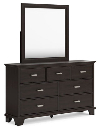 Covetown Full Panel Bed, Dresser, Mirror, Chest and Nightstand