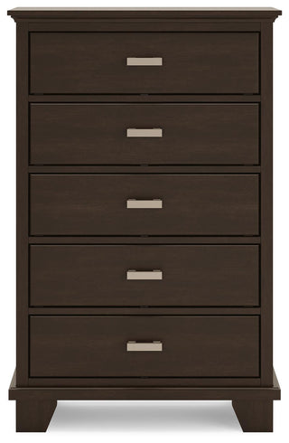Covetown Full Panel Bed, Dresser, Mirror, Chest and Nightstand