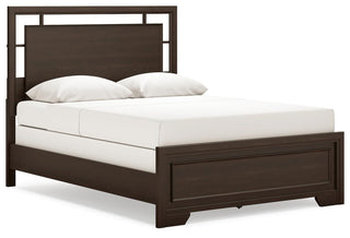 Covetown Queen Panel Bed and Nightstand