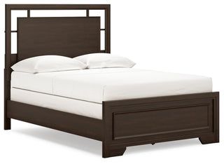 Covetown Full Panel Bed, Chest and Nightstand