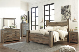 Trinell Poster Bed - King