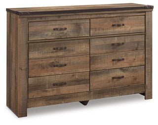 Trinell Twin Bookcase Bed, Dresser and 2 Nightstands