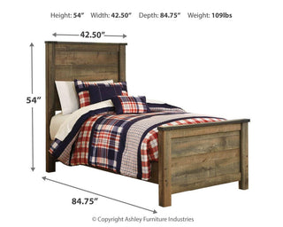 Trinell Panel Bed - Twin