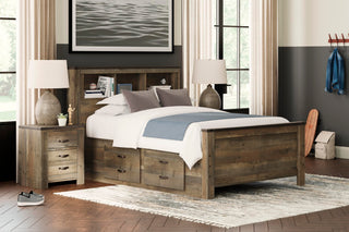 Trinell Bookcase Bed with 2 Storage Drawers - Full