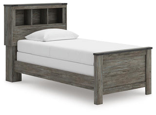 Frandern Twin Bookcase Bed, Dresser and Mirror