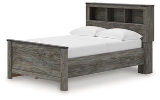 Frandern Bookcase Panel Bed with Storage