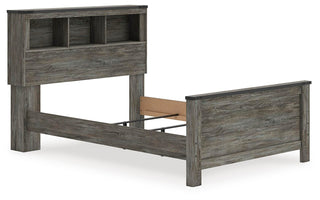 Frandern Full Bookcase Bed, Dresser and Mirror