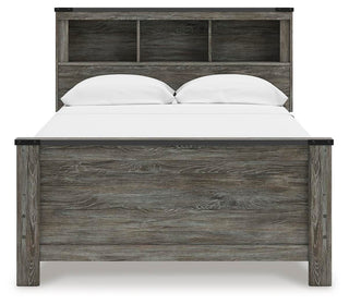 Frandern Bookcase Panel Bed