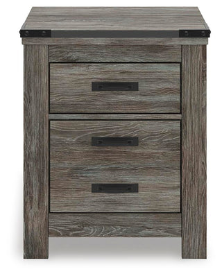 Frandern Two Drawer Night Stand