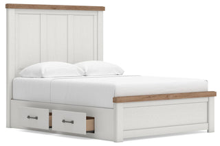 Savonport Panel Bed with Storage - Queen