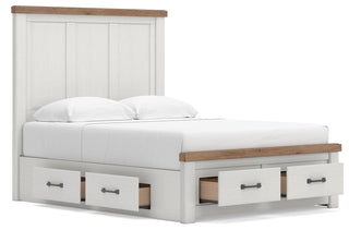 Savonport Panel Storage Bed - Queen