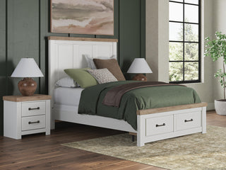 Savonport Queen Panel Storage Bed