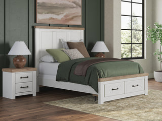 Savonport Panel Storage Bed - Queen