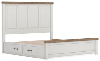Savonport Queen Panel Bed with Storage