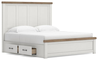 Savonport Queen Panel Bed with Storage