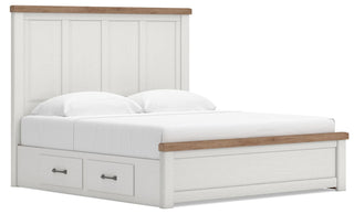 Savonport Queen Panel Bed with Storage