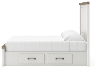 Savonport Queen Panel Bed with Storage