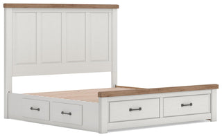 Savonport Panel Storage Bed - King