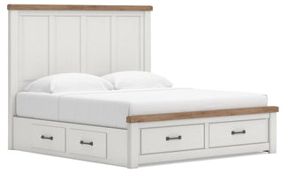 Savonport Queen Panel Storage Bed