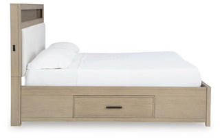 Calmoro Queen Bookcase Bed