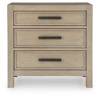 Calmoro Three Drawer Night Stand