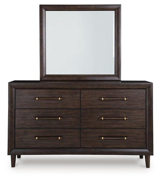 Dantenton Queen Panel Bed, Dresser and Mirror