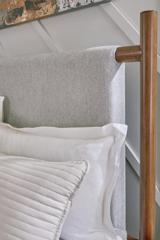 Lyncott Queen Upholstered Panel Bed