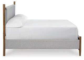 Lyncott Queen Upholstered Panel Bed