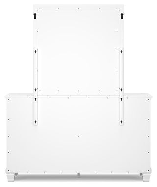 Fortman California King Panel Bed, Dresser and Mirror