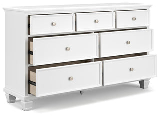 Fortman Full Panel Bed, Dresser and Nightstand