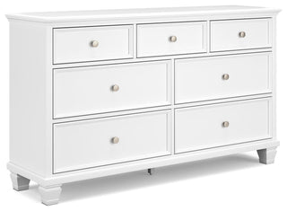 Fortman Full Panel Bed, Dresser and Nightstand