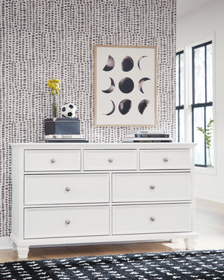 Fortman King Panel Bed, Dresser and 2 Nightstands